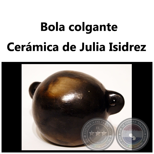 Bola colgante - Obra de Julia Isidrez